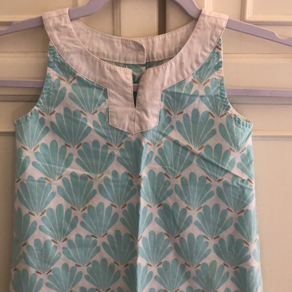 Gymboree Scallop Shell Sleeveless Shift Dress - Picture 2 of 11